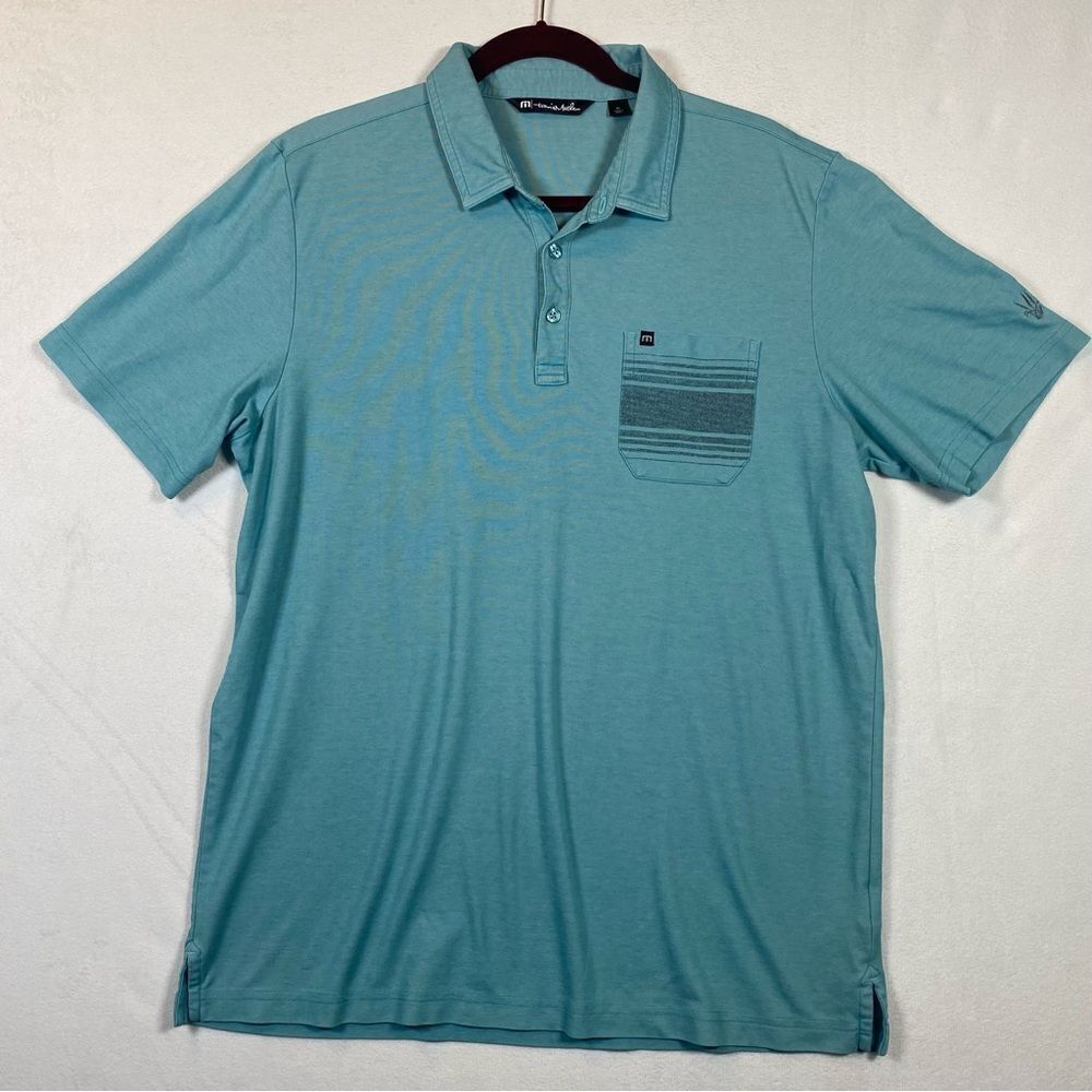 Travis Mathew On The Town Polo Shirt Size XL